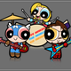 Illustration for article titled Powerpuff Girls and the Avengers combine to save the world (or just be adorable)